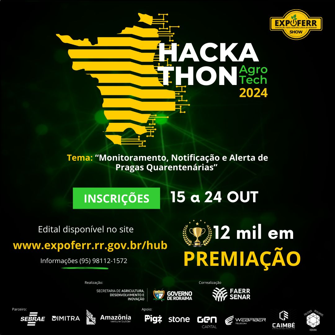 Hackathon Agrotech 2024 na EXPOFERR SHOW